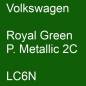 Preview: Volkswagen, Royal Green P. Metallic 2C, LC6N.